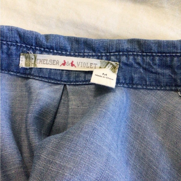 Chelsea and violet denim shirt - Picture 5 of 5